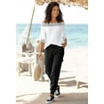 thumbnail image 2 of LASCANA Women's Cargo Jogger Pants, 2 of 5