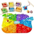 thumbnail image 1 of Juego de pesca magnético Montessori Toys Edutree de 1 a 3 años, 1 of 6