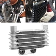 thumbnail image 5 of Universal 5 Row Engine Oil Cooler Cooling Radiator Replacement for 125/250CC Motorcycle Dirt Bike ATV, 5 of 5