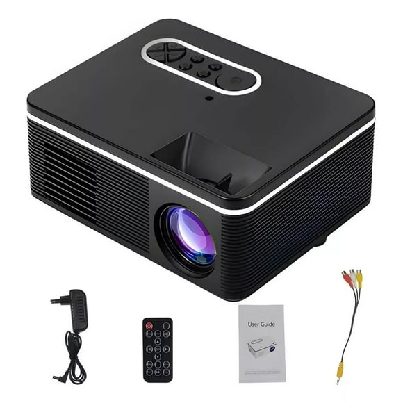 Proyector Profesional Portátil Led Hd 1080p Multipuerto 110v Rusth 1080p