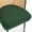 Boucle Green, variant on Foreate Set of 2 Modern Rattan Dining Chairs Mid-Century Cane Back, Curved Arm, Boucle Upholstered - 300 lbs Capacity, Quick Assembly for Home & Office Black