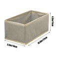 thumbnail image 5 of xaoyunyn Small Clothing Drawer Organizer and Closet Divider Set Non Woven Fabric Storage Box for Clothes,Underwear Accessories Foldable and Stable Design, 5 of 5