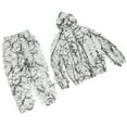 thumbnail image 3 of ESTINK Snow Ghillie Suit Set, Camouflage Hunting Clothes Wild 3D Leaf Jackets And Pants, 3 of 7