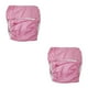 thumbnail image 1 of Qarigey Los pañales de tela para adultos reutilizables jadean la ayuda para la incontinencia de un tamaño lavable 2piezas Rosa, 1 of 1