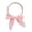 F, variant on LNMQLPDBS Baby Girl Linen Bows Nylon Headband Newborn Infant Hair Bow Elastic Bands Toddler Hair Accessories Little Kids Stretchy Soft Headbands
