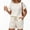 White, variant on Stichou Women's 2 Piece Short Sleeve Outfits Casual 2026 Spring Summer Shorts Set Lounge Matching Sets with Pockets Red M