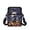 Halloween Cat Pattern, variant on POLERO Crossbody Purse Galaxy Cat Butterfly Theme Portable Crossbody Bag for School, Stretch Polyester Lightweight Crossbody Bags