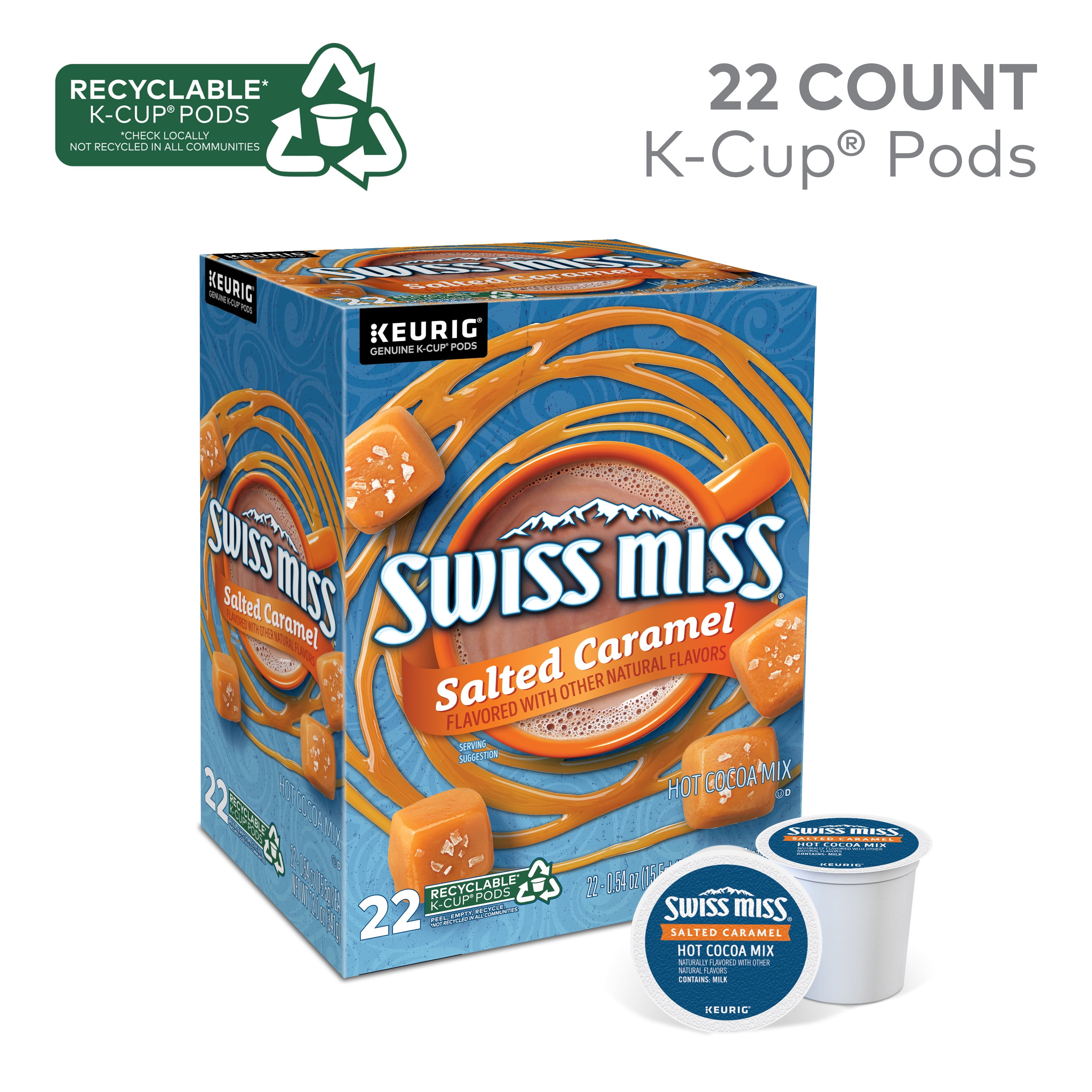 Buy Swiss Miss Salted Caramel Hot Cocoa Keurig Single Serve K Cup Pods 