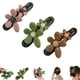 thumbnail image 1 of Pinzas rectas con forma de pico de pato y flores retro, horquilla y pinza recta con forma de pico de pato y flores retro, pinzas para el pelo elegantes con forma de pico de pato, planas y de fijación, 1 of 8
