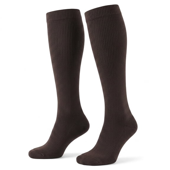 20-30 mmHg Knee High Compression Socks, Breathable Support Stockings for Women Men, Perfect for Sports, Travel, Running & Daily Wear
