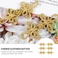 thumbnail image 3 of HLONK 6 Pairs Sewing Buttons Fastener Fasteners Hand Decor, 3 of 6