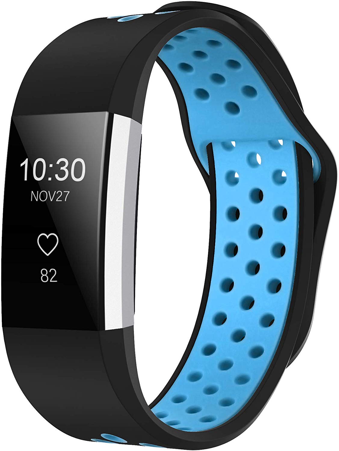 iGK Fitbit Charge 2 Bands Soft Silicone Adjustable Replacement Sport