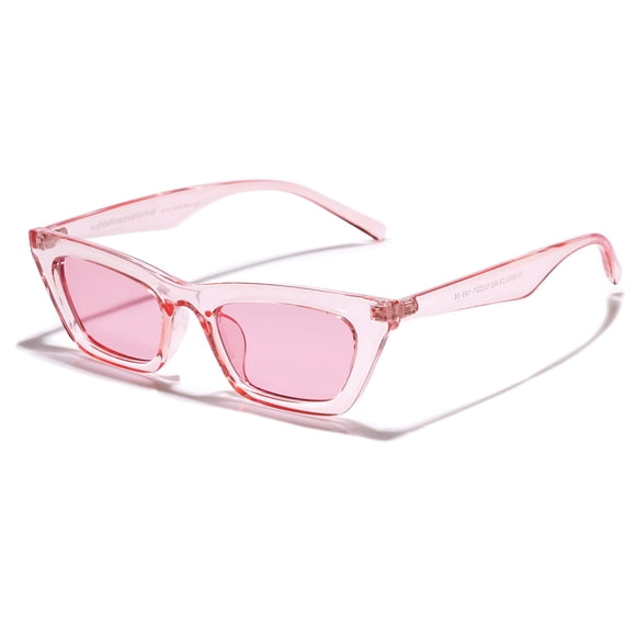 Gafas de Sol VANLINKER Rosadas con Montura de Ojo de Gato y Protección UV400 para Mujer