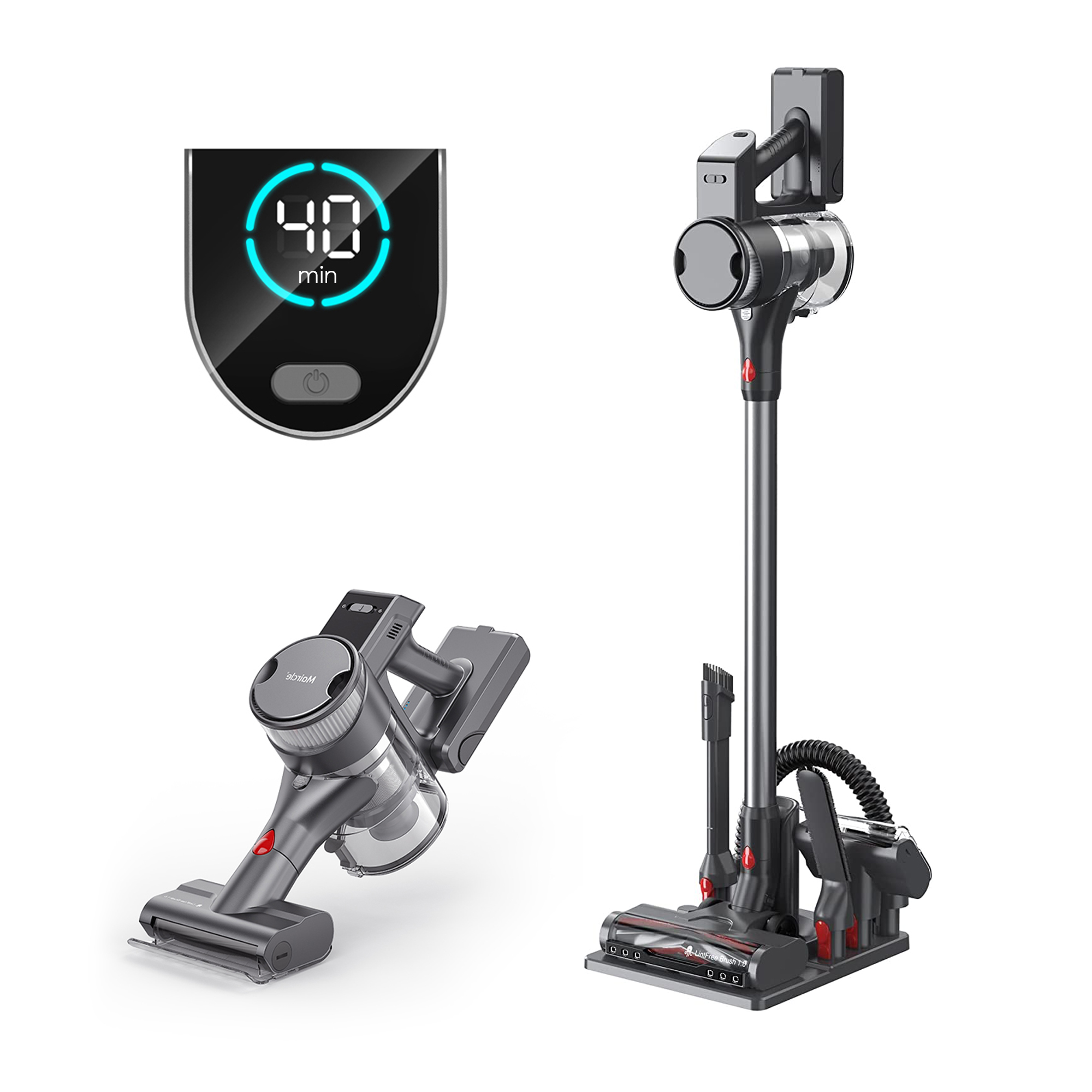 Maircle S3Mate FadeFree Powerful Cordless Stick Vacuum Cleaner with