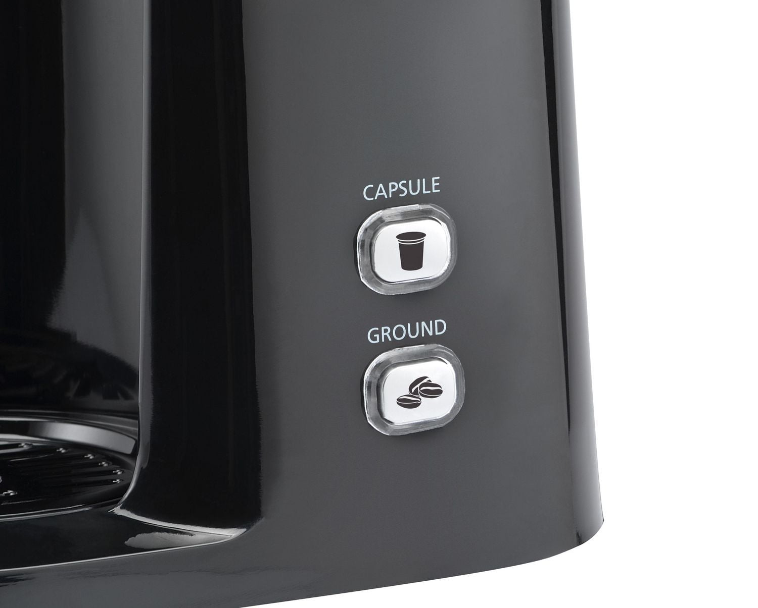 Mainstays Single Serve Coffee Maker, Black, Dual Brew, Ground Coffee or K-Cup* Compatible, Mainstays Single Serve Coffee