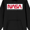 thumbnail image 2 of NASA Classic Logo Men's Black Graphic Hoodie-XL, 2 of 4