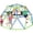 Green & Blue, variant on GVDV 10FT Climbing Dome, Outdoor Rust-Resistant Climber Jungle Gym with Hammock for Kids, Easy Assembly, Supports 1000 lbs