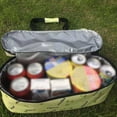 thumbnail image 3 of Monstrate Bolsa de almuerzo aislada Comida portátil Frutas Bebidas Bolsa fresca Llevar Camping Picnic Parque Bolso Niños Adultos Almacenamiento y organización del hogar Verde Monstrate HA064996-02, 3 of 6