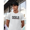 thumbnail image 2 of NASA Nasa Helmet Banner T-Shirt Men -NASA Designs, Male x-Large, 2 of 4