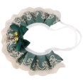 thumbnail image 2 of 1PC Pet Bell Lace Scarf Practical Pet Cat Dog Rabbit Neckerchief (M (25-30CM), 2 of 7