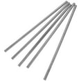 thumbnail image 1 of RUNROTOO 5Pcs Threaded Extension Rod for Furniture Component Silver Iron Interior Design, 1 of 8