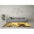 thumbnail image 3 of Ahgly Company Indoor Rectangle Abstract Brown Modern Area Rugs, 5' x 8', 3 of 4