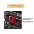 thumbnail image 4 of Para Placa de Desarrollo Bananapi -F3 + Carcasa + Ventilador SpacemiT K1 8Core RISC-V 2G LPDDR4 8G EMMC 2,4G/5G WiFi BT4.2 Placa Base, 4 of 5