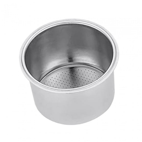 Recipiente reutilizable para cafetera espresso de acero inoxidable, cesta presurizada para el hogar 54mm x 25mm