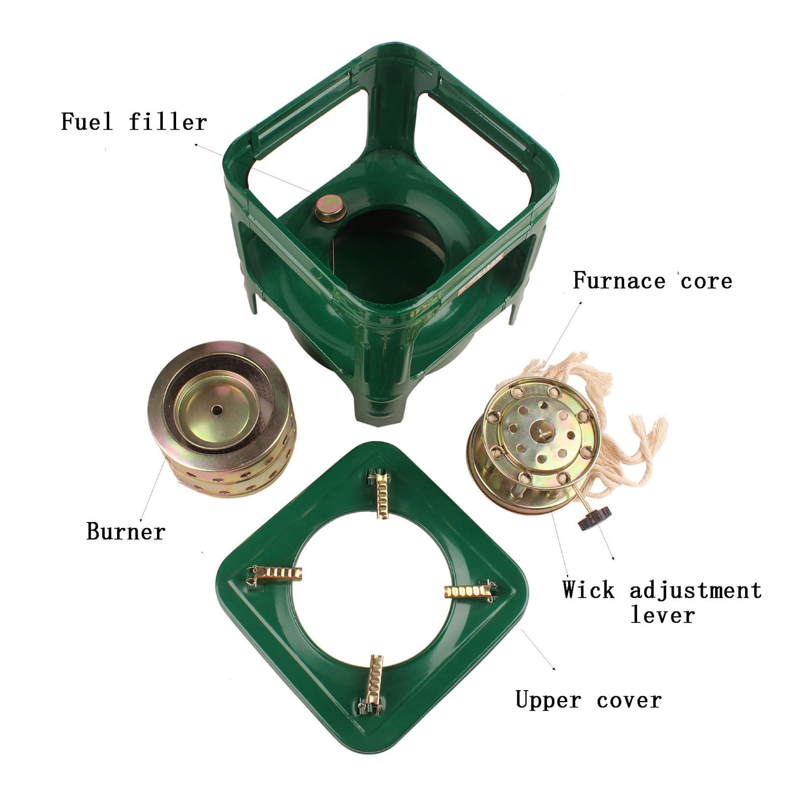 Portable Kerosene Stove for Camping & Picnics | Multi-Fuel Heating & Cooking Stove | Adjustable Flame Control | Ideal for Outdoor Grilling & Boiling | Includes 1 Unit