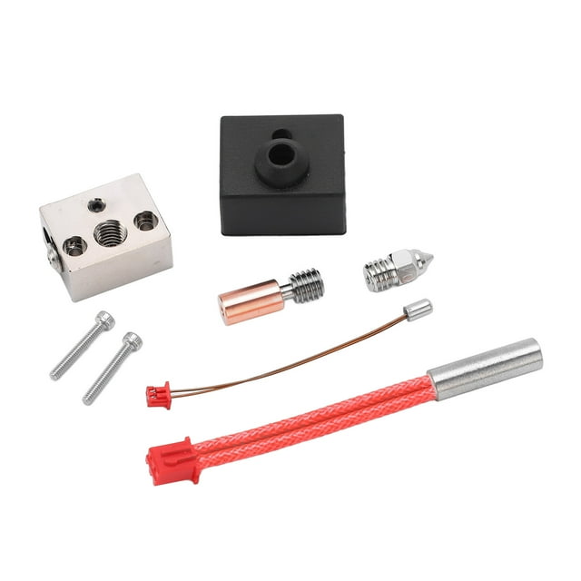 Boquilla de impresora D, kit de hotend de impresora 3D Piezas de hotend de impresora D Piezas de extrusora elaboradas por expertos NikouMX herramienta
