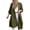 Army Green, variant on Woman Long Sleeve T-Shirt Autumn Open Front Outerwear Solid Blouse Coat Tops Button Cardigan, Black ,10 Winter Clothes for 2022