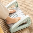 thumbnail image 2 of Washranp Height Adjustable Footrest with Massage Surface Under Desk,Ergonomic Comfort Relieve Pressure Foot Stool, 2 of 4