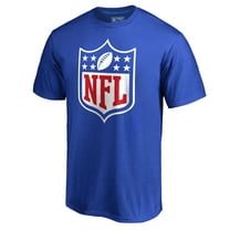 Men's Royal NFL Shield Primary Logo T-Shirt