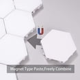 thumbnail image 4 of Creative Hexagonal LED Lamp Geometry Touch Sensitive Lighting LED lamps are applied to indoor wall bathroom light (Cool White 3pcs), 4 of 5