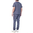 Dagacci Medical Uniform Unisex Men and Women VNeck Top Joggers Pants