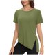 thumbnail image 1 of Camiseta de Manga Corta de las Mujeres, Camiseta de Cuello Redondo para Todas las Estaciones de Uso Diario, 1 of 7