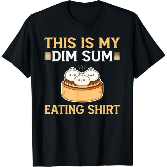 t-shirt Funny Dim Sum Design For Asian Food Lover Dumplings T-Shirt.