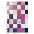 thumbnail image 7 of FORMRS 1-Subject Spiral Notebook 8" x 5" College Ruled 60 Refillable Sheet, Pink and Purple Plaid Pattern, 7 of 7