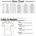 thumbnail image 3 of Ruimatai Summer Going Out Tops for Women Loose Fashion Woman V-Neck Summer Short Sleeve Prints Tops Loose T-Shirt, 3 of 5