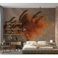 thumbnail image 5 of Tiptophomedecor - 3D Illusion Wallpaper Wall Mural - Multilayer, 5 of 5