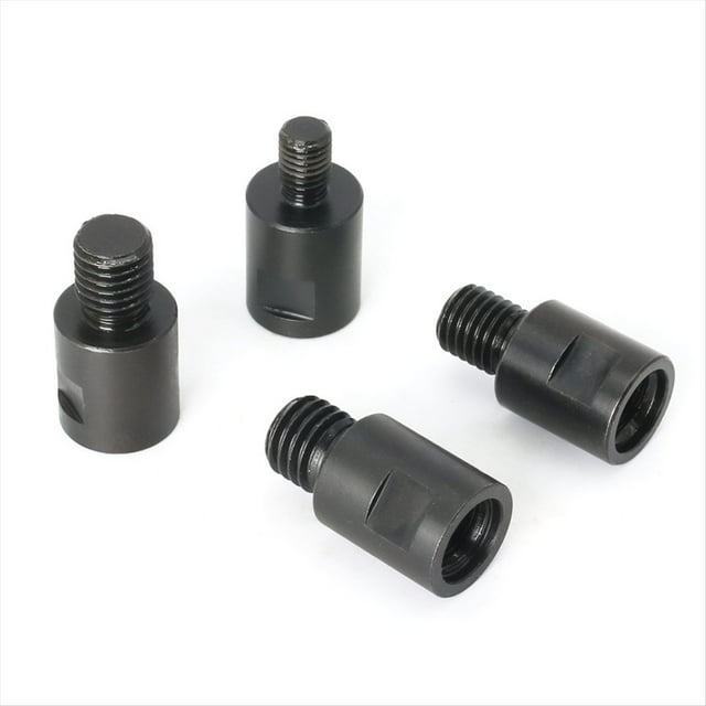 4 Piezas M14 M10 5/8 Pulgadas-11 Adaptador Amoladora Angular Adaptador Convertidor de Rosca Conector de Eje Pulido para Brocas Perforadora