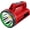 Red, variant on Rechargeable LED Spotlight Flashlight, Portable Camping Lantern 4800mAh, 7 Light Modes &, Super Bright Handheld Spotlight for Hurricane , Outages, Camping, Hiking