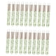 thumbnail image 3 of Vogacara 20 Pieces Lash Shampoo Brushes Cosmetic Off Peel cleaner Lash Tool Remover Pinceles de maquillaje y herramientas Oro Verde, 3 of 3