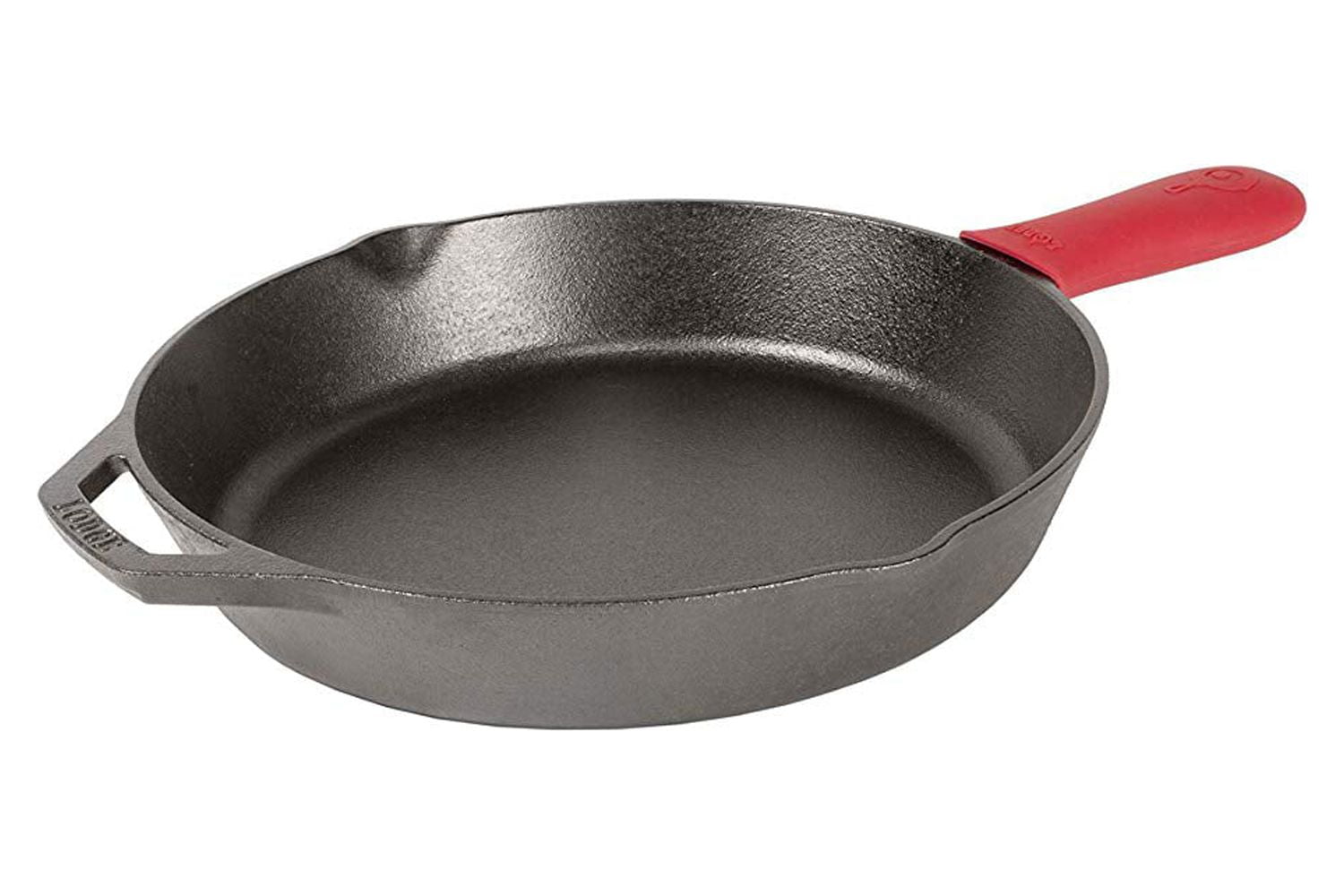 Legend Cast Iron Skillet with Lid | Large 12” Frying Pan with Glass Lid &  Silicone Handle for Oven, Induction, Cooking, Pizza, Sauteing, Grilling 