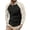 Khaki, variant on Adult Men's Polo Shirt Long Sleeve Quarter Zipper Polo Tees Lightweight White Work Shirts for Men