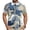 Coffee, variant on Mens Cycling Jersey Cycling Shirt Short Sleeve Bike Riding Shirt, Camouflage Patterned Sportswear with 3 Rear Pockets, Breathable Quick Dry Top for Biking, Stand Collar Athletic Blouse