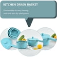 thumbnail image 2 of GOOHOCHY Kitchen Manual Vegetable Spinners Draining Basket Vegetable Storage Basket, 2 of 8