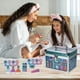 thumbnail image 5 of Set de belleza Stitch Train Case, kit de maquillaje para niñas, juego de maquillaje lavable real, maquillaje de juego, recuerdo de fiesta, cumpleaños, edades 3 4 5 6 7 8 9 10 11 12 de Townley Girl, 5 of 5
