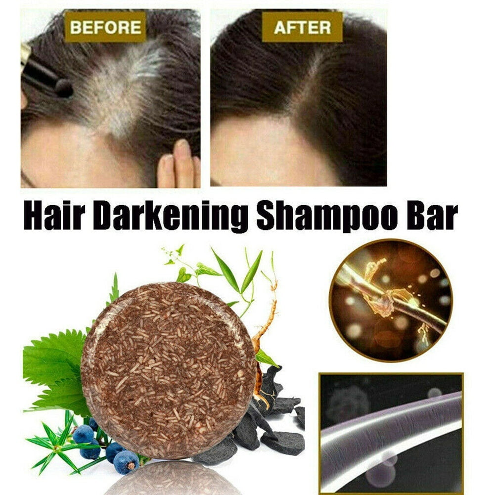 Hair Darkening Shampoo Bar 100 Natural Organic Conditioner and Repair