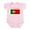 Petal Pink, variant on CafePress - Portuguese Infant Bodysuit - Baby Light Bodysuit, Size Newborn - 24 Months